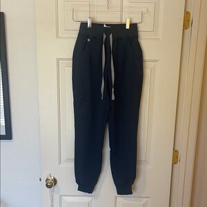 FIGS- W High Wasted ZAMORA PETITE Blue S:XXS